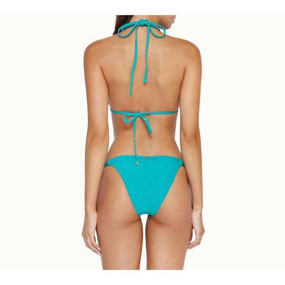 NEW PQ SWIM loop tri bikini top in drift - Picture 2 of 3